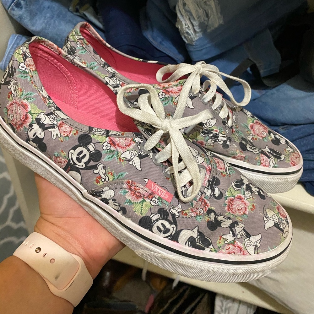 Floral Minnie Vans